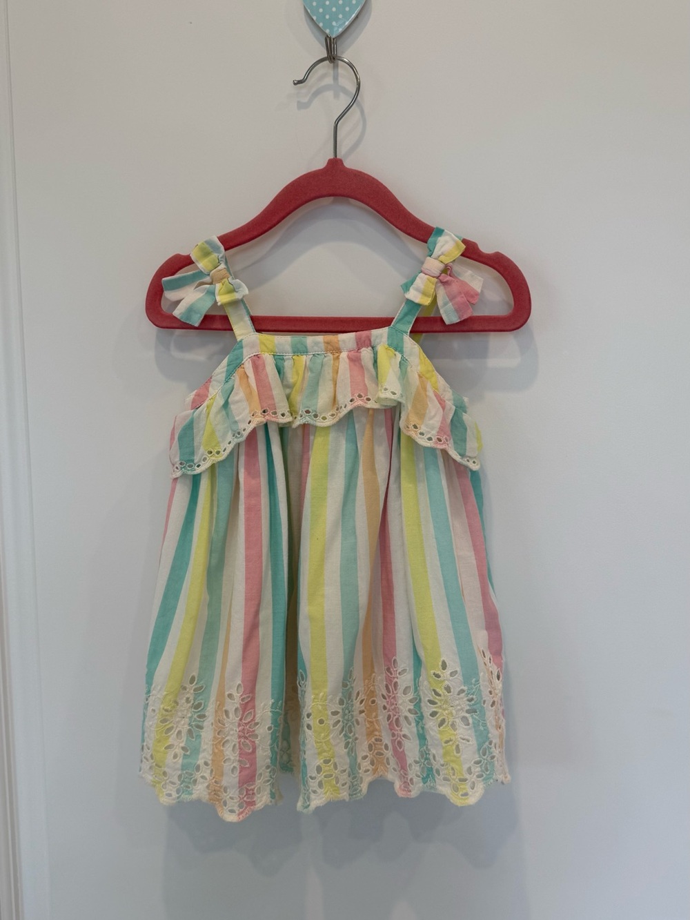 GAP Pastel Multi-Color Striped Sundress